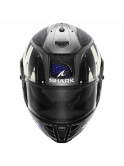 Shark Spartan RS Stingrey Mat Antraciet Antraciet Blauw AAB Integraalhelm