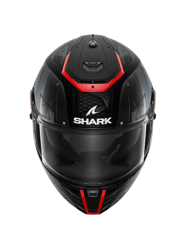 Shark Spartan RS Stingrey Mat Zwart Antraciet Rood KAR Integraalhelm 3 Shark Spartan RS Stingrey Mat Zwart Antraciet Rood KAR Integraalhelm