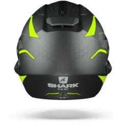 Shark Evo ES Yari AYS Mat Antraciet Geel Zilver Systeemhelm