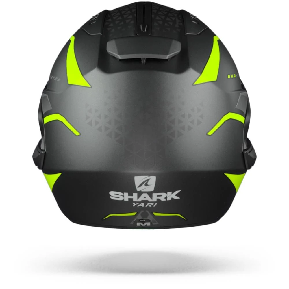 Shark Evo ES Yari AYS Mat Antraciet Geel Zilver Systeemhelm 3 Shark Evo ES Yari AYS Mat Antraciet Geel Zilver Systeemhelm