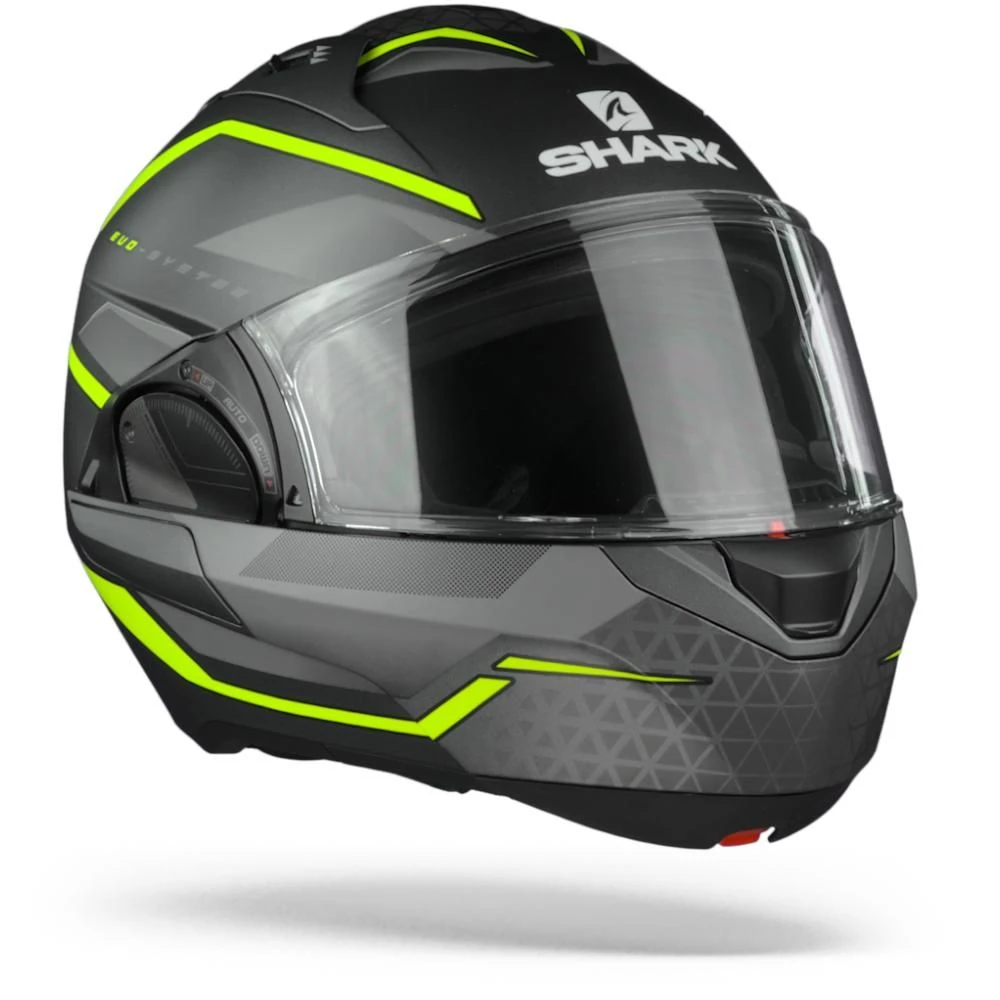 Shark Evo ES Yari AYS Mat Antraciet Geel Zilver Systeemhelm 4 Shark Evo ES Yari AYS Mat Antraciet Geel Zilver Systeemhelm - Afbeelding 2