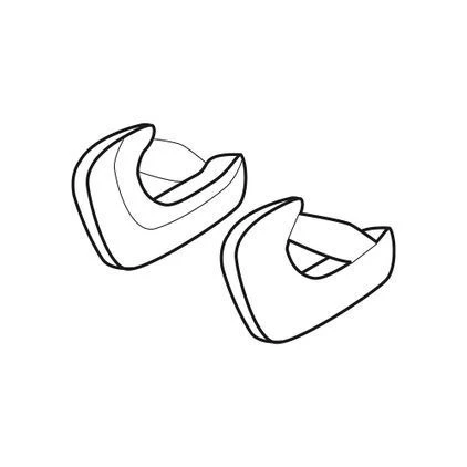 Shark Evo GT Cheek Pads 3 Shark Evo GT Cheek Pads