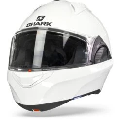 Shark Evo GT Blank Wit Systeemhelm -Shark Verkoopwinkel shark evogt blank white frontpage