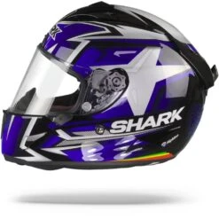 Shark Race-R Pro Oliveira 2019 Zwart Blauw Wit KBW Integraalhelm -Shark Verkoopwinkel shark race r pro oliveira kbw black.10 1