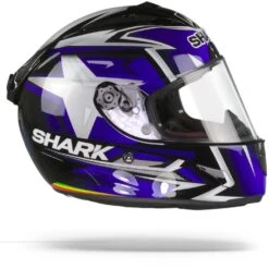 Shark Race-R Pro Oliveira 2019 Zwart Blauw Wit KBW Integraalhelm -Shark Verkoopwinkel shark race r pro oliveira kbw black.29 1