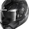 Shark RIDILL 1.2 MECCA Mat KAS 1 Shark RIDILL 1.2 MECCA Mat KAS -Shark Verkoopwinkel shark ridill 1.2 mecca mat kas black anthracite silver full face helmet helm casque kask casco 1 4
