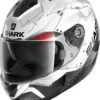 Shark RIDILL 1.2 MECCA WKR -Shark Verkoopwinkel shark ridill 1.2 mecca wkr white black red full face helmet helm casque kask casco 1 4