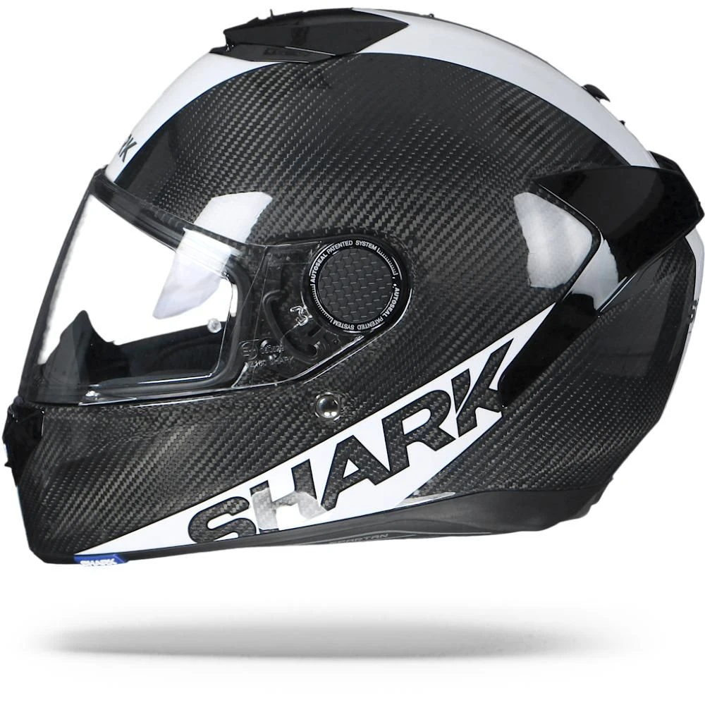 Shark Spartan Carbon 1.2 Skin Carbon DWS Wit Zilver Integraalhelm 5 Shark Spartan Carbon 1.2 Skin Carbon DWS Wit Zilver Integraalhelm - Afbeelding 3