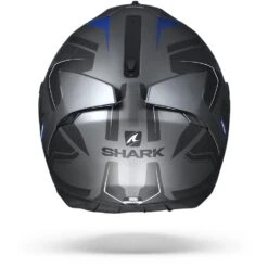 Shark Spartan 1.2 Karken ABK Mat Antraciet Blauw Zwart Integraalhelm -Shark Verkoopwinkel shark spartan karken mat anthracite.19 1