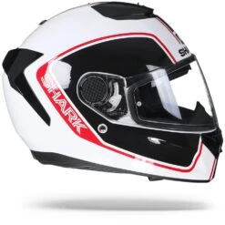 Shark Spartan 1.2 Priona WKR Wit Zwart Rood Integraalhelm -Shark Verkoopwinkel shark spartan priona wkr white.29 1