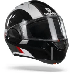 Shark Evo ES Endless WKR Wit Zwart Rood Systeemhelm -Shark Verkoopwinkel sharkevoesendlesswkr.33 1