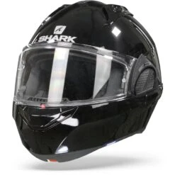 Shark Evo GT Blank Zwart Systeemhelm -Shark Verkoopwinkel sharkevogtblankblack frontpage