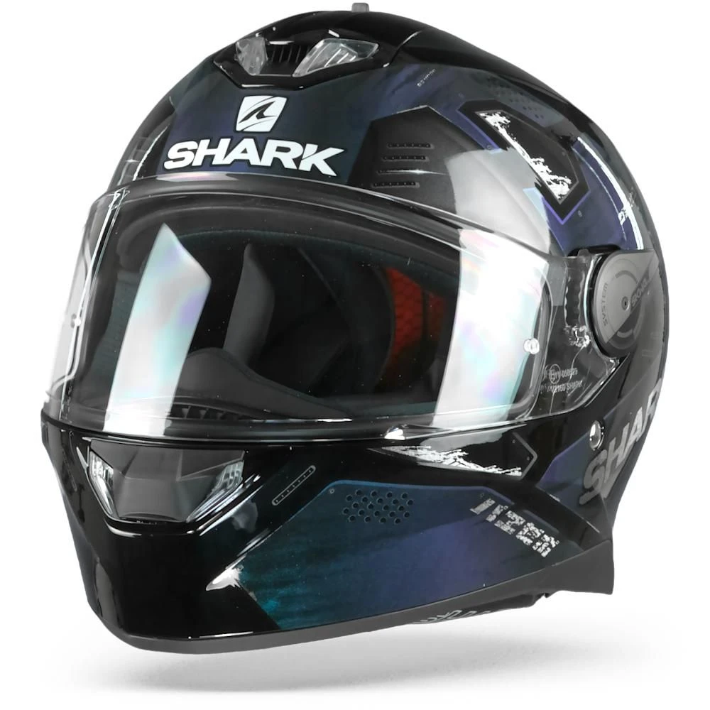 Shark Skwal 2 Venger Zwart Glitter Zwart KXK Integraalhelm 4 Shark Skwal 2 Venger Zwart Glitter Zwart KXK Integraalhelm - Afbeelding 2