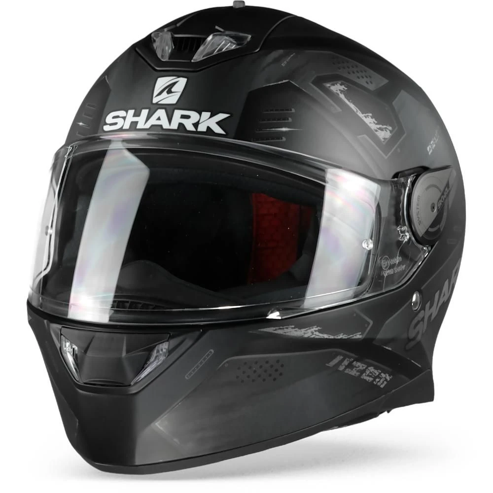 Shark Skwal 2 Venger Mat Zwart Antraciet Antraciet KAA Integraalhelm 7 Shark Skwal 2 Venger Mat Zwart Antraciet Antraciet KAA Integraalhelm - Afbeelding 5