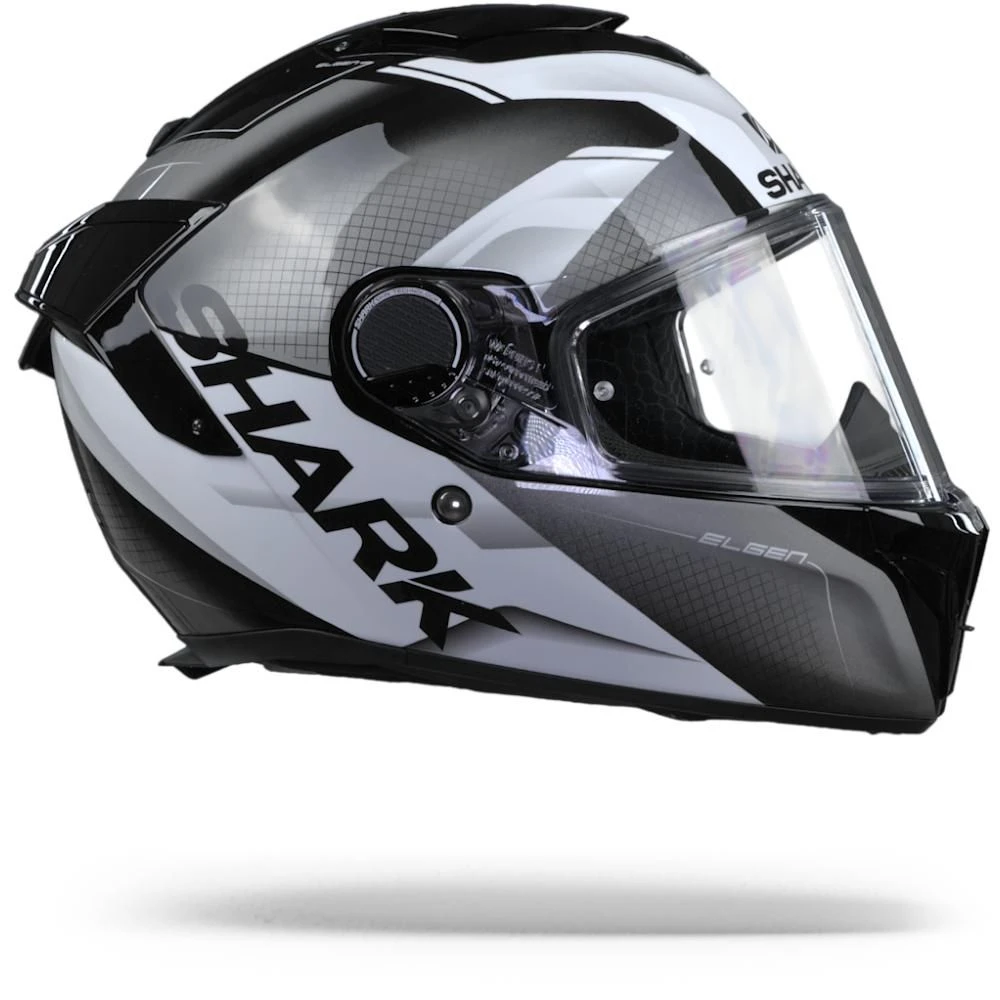 Shark Spartan GT Elgen KAW Zwart Antraciet Wit Integraalhelm 3 Shark Spartan GT Elgen KAW Zwart Antraciet Wit Integraalhelm