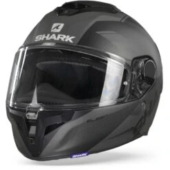 Shark Spartan GT Elgen KAA Mat Zwart Antraciet Antraciet Integraalhelm -Shark Verkoopwinkel sharkspartangtelgenmatkaa frontpage