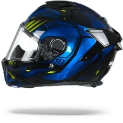 Shark Spartan GT Replikan KUB Zwart Chrome Blauw Integraalhelm -Shark Verkoopwinkel sharkspartangtreplikankub.11