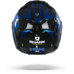 Shark Spartan GT Replikan KUB Zwart Chrome Blauw Integraalhelm -Shark Verkoopwinkel sharkspartangtreplikankub.19
