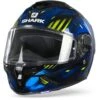 Shark Spartan GT Replikan KUB Zwart Chrome Blauw Integraalhelm -Shark Verkoopwinkel sharkspartangtreplikankub frontpage