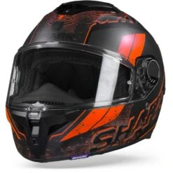 Shark Spartan GT Ryser Mat Zwart Antraciet Oranje Integraalhelm 11 Shark Spartan GT Ryser Mat Zwart Antraciet Oranje Integraalhelm -Shark Verkoopwinkel sharkspartangtrysermatkao frontpage