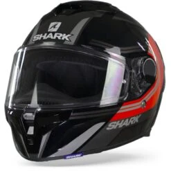 Shark Spartan GT Tracker KRS Zwart Rood Zilver Integraalhelm -Shark Verkoopwinkel sharkspartangttrackerkrs frontpage