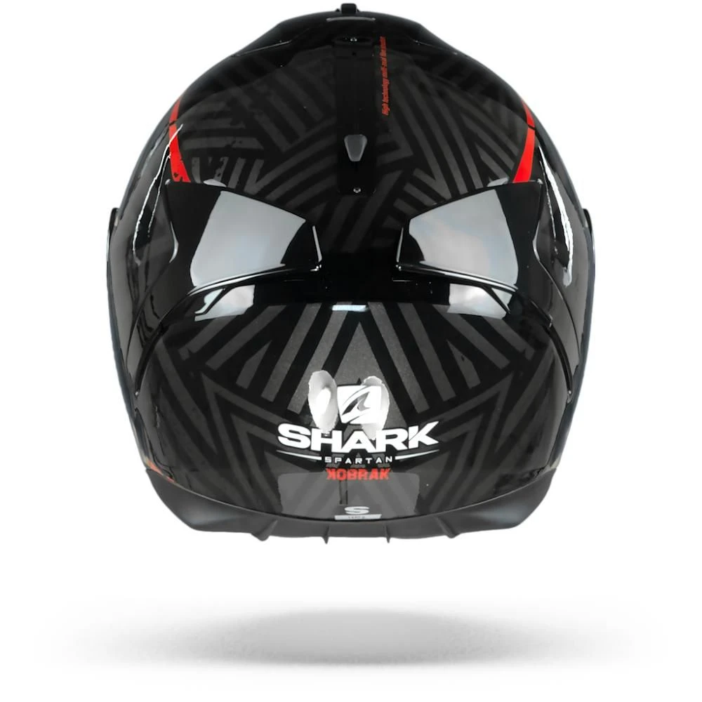 Shark Spartan 1.2 Kobrak Zwart Rood Rood KRR Integraalhelm 3 Shark Spartan 1.2 Kobrak Zwart Rood Rood KRR Integraalhelm
