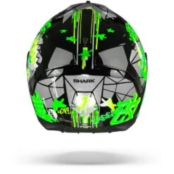 Shark Spartan 1.2 Lorenzo Catalunya GP Zwart Groen Glitter KGX Integraalhelm -Shark Verkoopwinkel sharkspartanlorenzogatalunyagpkgx.19 1